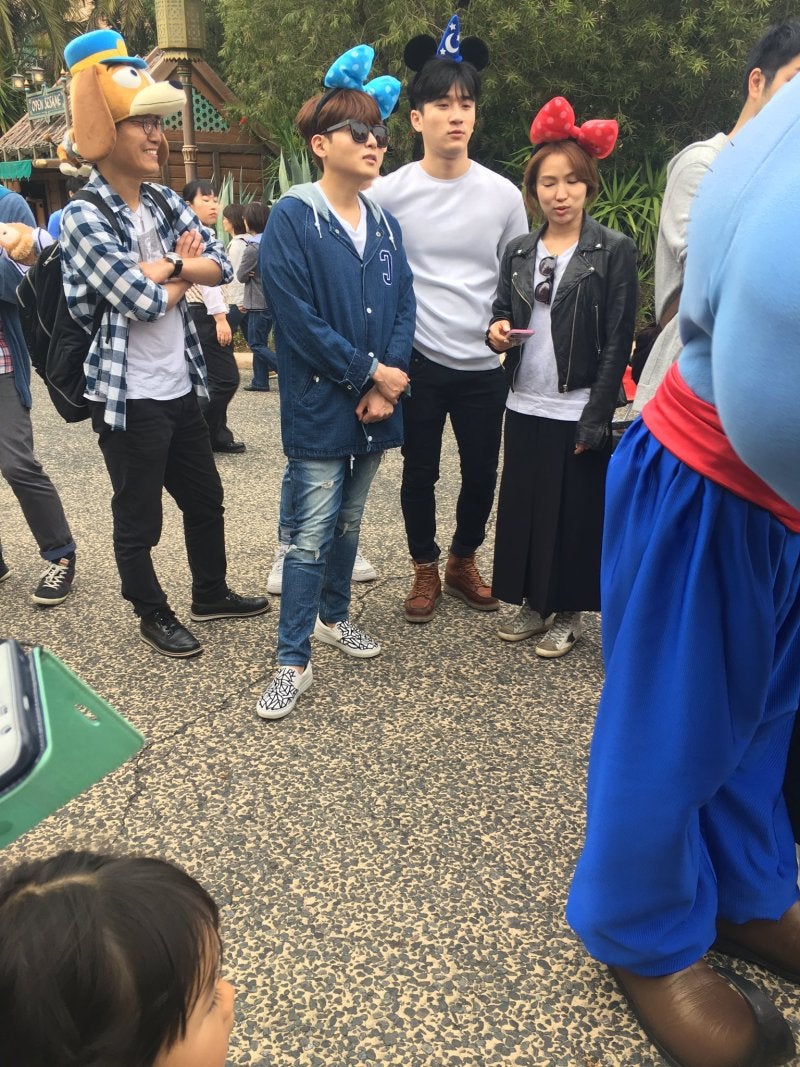 160422 リョウク ウギ 東京ディズニーシー 高画質画像2枚 160423 k pop bigbang twice exo 防弾少年団 東方神起 super junior最新情報