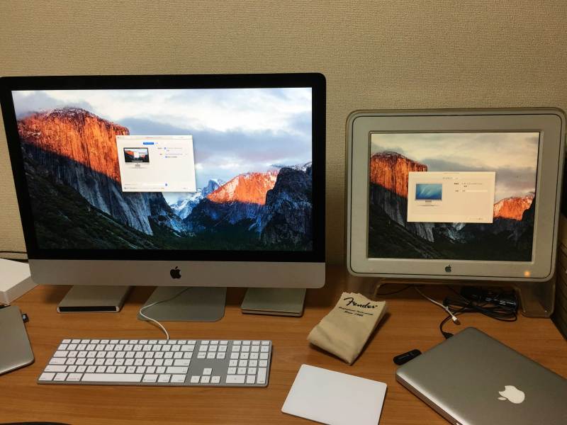 iMac (Retina 5K, 27-inch, Late 2015) に LCD | 桐生拝