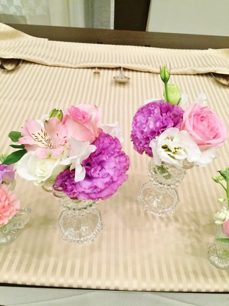 パステルピンクのブライダル装花 | 青森市の花屋 Flower Boutique CHOPIN～ｼｮﾊﾟﾝ～ﾌﾞﾛｸﾞ