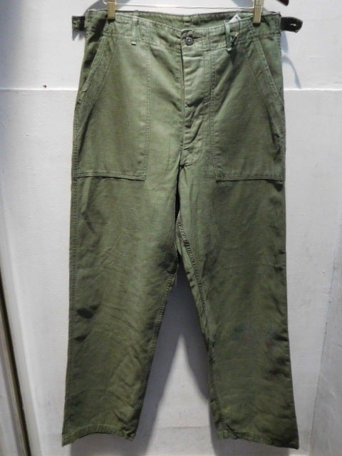 40-60's Vintage US Army Baker pants OD-107 | ILLMINATE blog