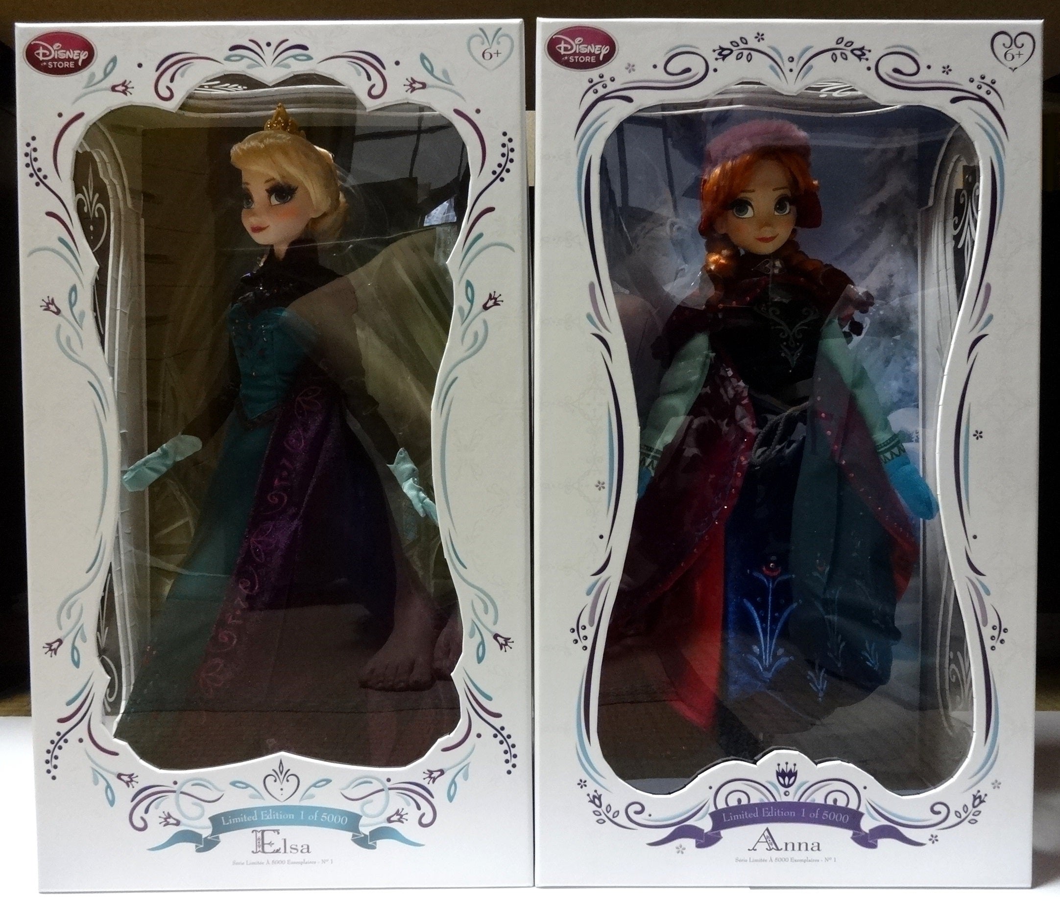 リミテッドドール『アナと雪の女王』エルサ＆アナ☆届いた | ぶろぐ