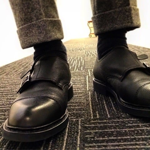 Paraboot パラブーツ POE(ポー) スコッチ ダブルモンク / William