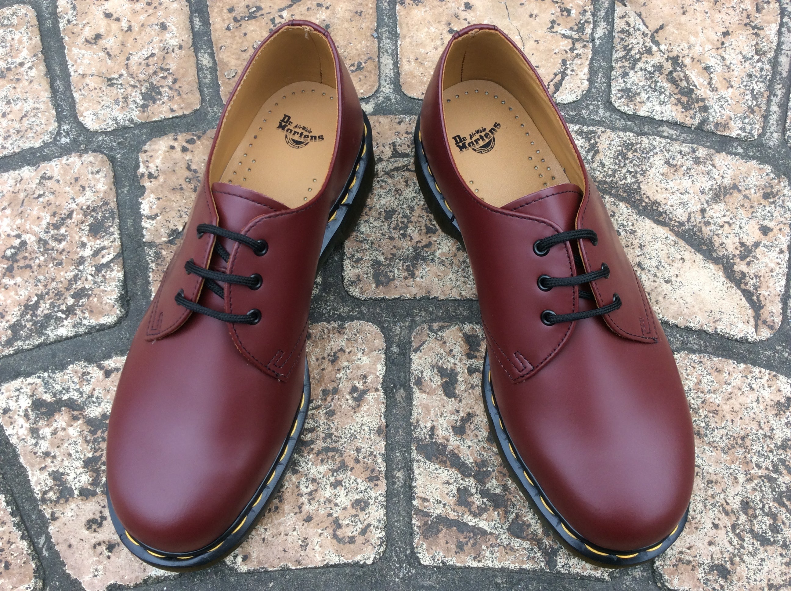 Dr.Martens 1461Z 3EYE SHOE (BLACK / CHERRY RED) | ROCKERS Dr.Martens 1461Z 3EYE SHOE (BLACK / CHERRY RED) | ROCKERS