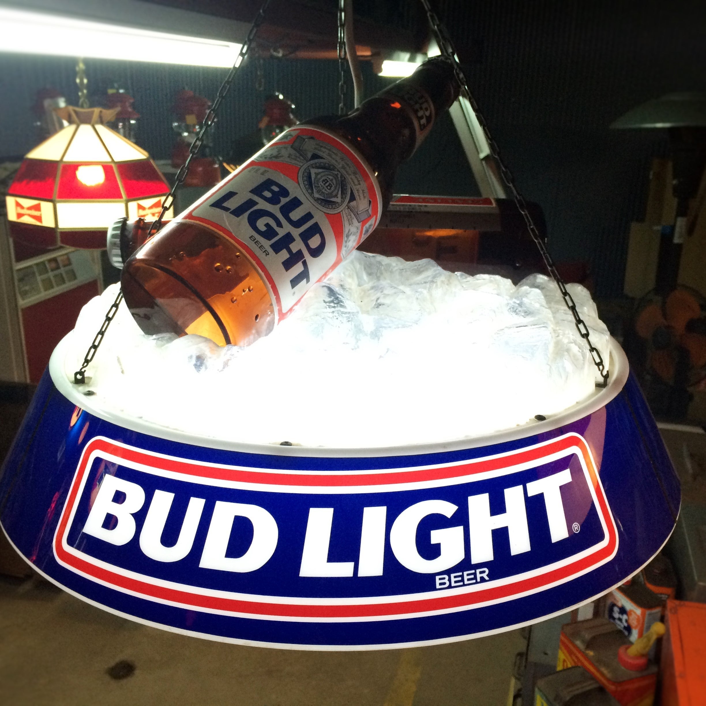 BUD LIGHT Beer Bottles ライト/照明 | Jo's antiques OFFICIAL BLOG