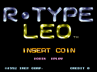 アールタイプ レオ(R-TYPE LEO) 1992年12月13日発売でした。もう、２７