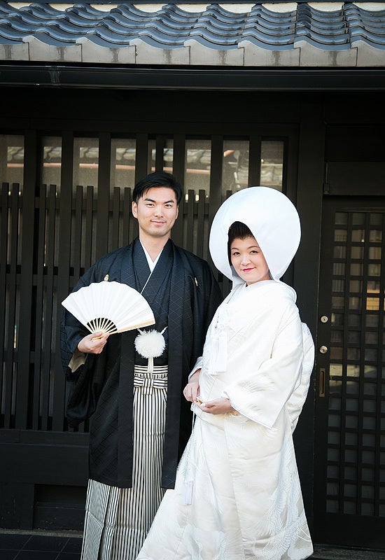 白無垢】白無垢綿帽子の花嫁さん | 京都の神社結婚式&和装レンタル