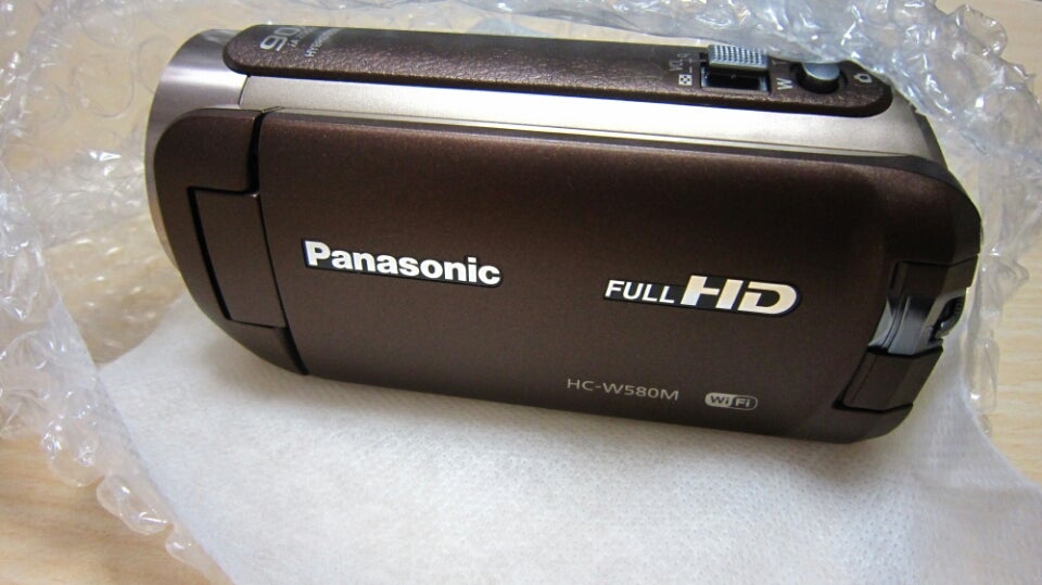 商品レビュー】Panasonic デジタルハイビジョンビデオカメラ HC-W580M