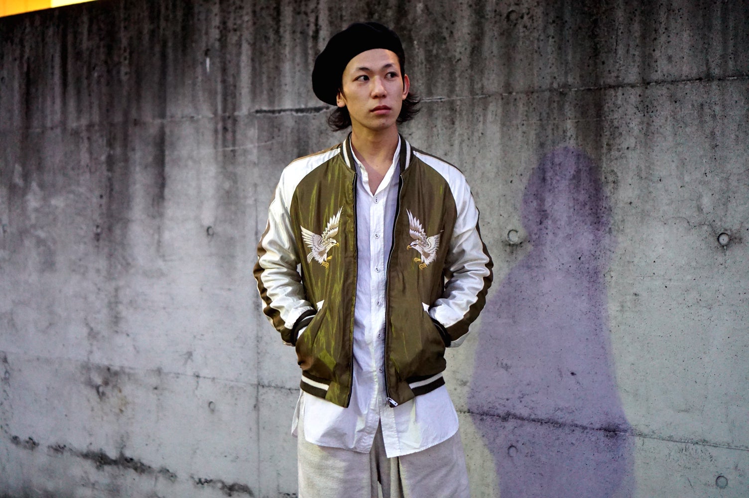 サイズL ONLY ARK別注 SOUVENIR JACKET The gold