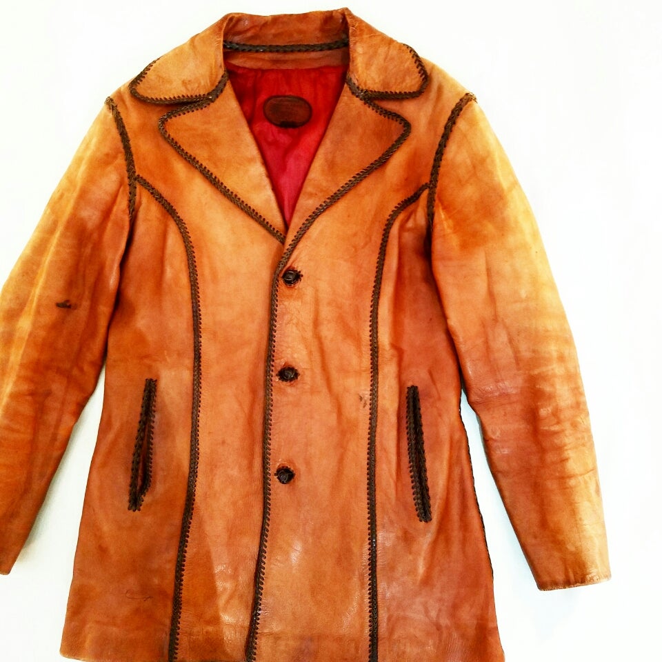 メンズ】 1970年代 ヴィンテージ レザー ジャケット | ASAGI USED CLOTHING BLOG