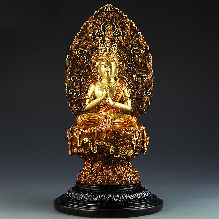 大日如来像 68000円 純銅製 金剛界大日如来銅像 仏像の逸品のご紹介です | 仏像専門店 仏像屋