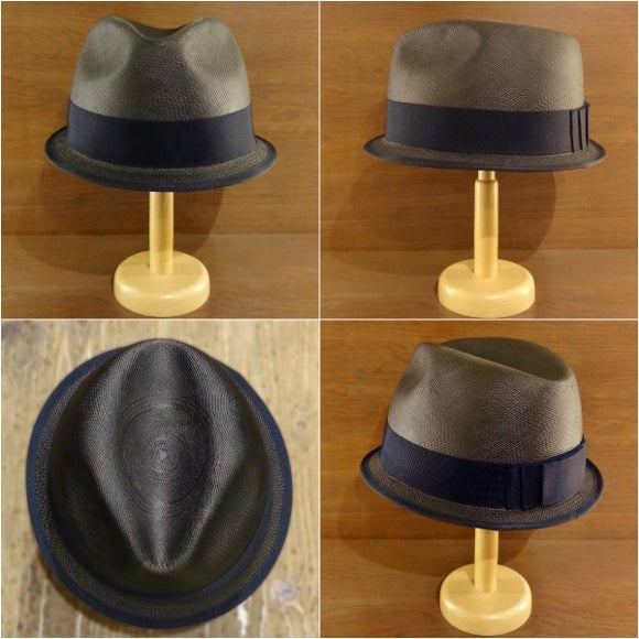 極小ブリムの小粋なパナマハット | 神戸の帽子専門店 KIKU&Co.HATTERS 帽子の㐂久屋