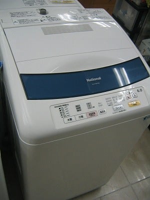 ナショナル 2007年製 6.0kg洗濯機 NA-F60PZ8 価格 中古 | 家電王