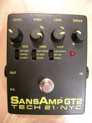 サンズアンプ SansAmp GT2 は使えます！ | 社会人バンドピープル