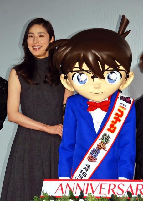 天海祐希 コナンファミリーに ドキドキ 劇場版周年に声優陣も歓喜 Ameba News アメーバニュース