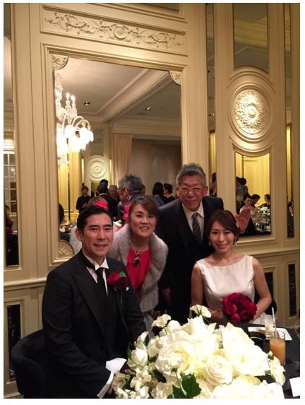 山田邦子　高嶋政伸の結婚パーティーに出席、挨拶にもらい泣き