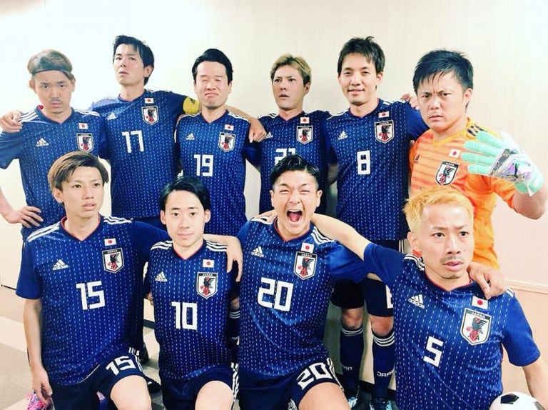 日本代表の“ものまねJAPAN”、メンバー増えるも「1人足らずでサッカー出来ません」