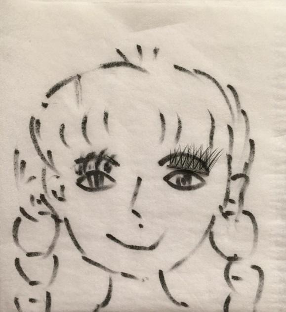 森口博子、姉が描いた“つけまつげ付き”のイラストを公開「このセンス(笑)」