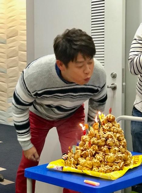 石黒彩、200個のたこ焼きでレッド吉田の誕生日をお祝い「すご～っ！！」