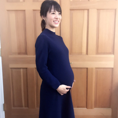 神戸蘭子、妊娠し体重が8キロ増加「あっという間に、しっかり妊婦」