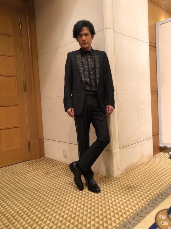 稲垣吾郎、授賞式の日に“こっそり撮影”した写真を公開「他のタレントさんもいる中」