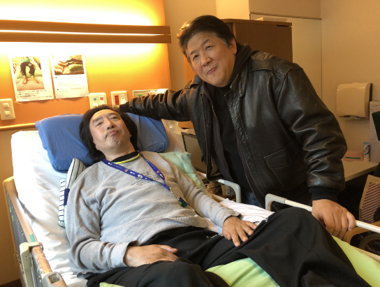 頸髄完全損傷で入院中の高山善廣、前田日明が見舞いに訪れ「とても楽しく、愉快な時間」