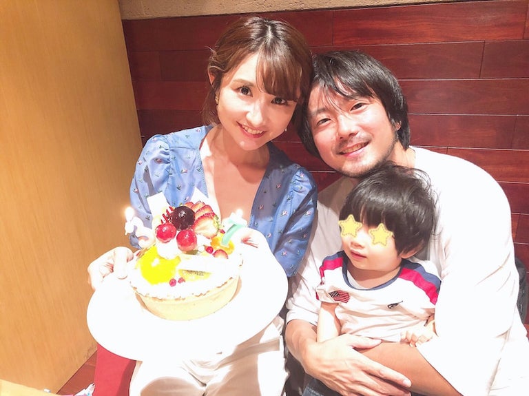 平沼紀久、妻・尾崎菜々の誕生日をお祝い「育児に妻に毎日ありがとう」