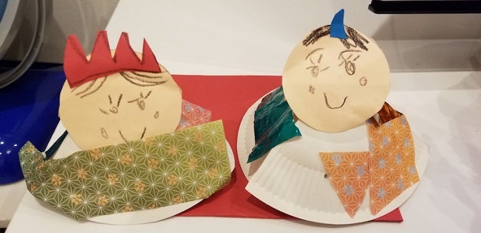 小原正子、息子達が作った雛飾りを公開「微笑ましい」「上手」の声