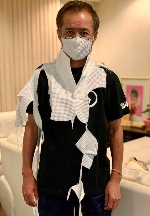 研ナオコの夫、妻が新作マスク作りに意欲「まだまだ新作考案中らしい」