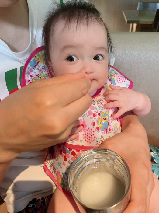 川崎希、初めて離乳食を弁当にした結果「夏にもいいかんじ」