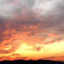 黎明の空