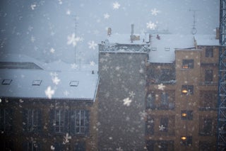 オイラ陽気なイタロ・ジャッポネーゼ■ミラノ-ミラノ、雪の風景