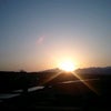 夕焼けの画像