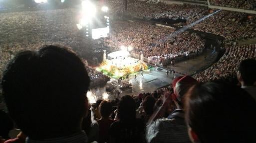 ライブ真っ最中