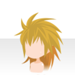 ワイルドスパイクヘアー　黄
