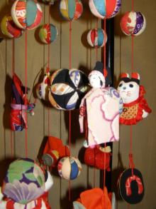 今日の(有)OSCM住宅工房の動き-つるし雛展３