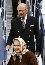 Queen Elizabeth and Prince Philip Holiday Cruse