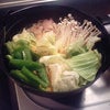 キムチ豆乳鍋の画像