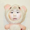 ピンクのパンダ画像　byベイビー菊の画像