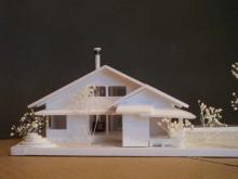 今日の(有)OSCM住宅工房の動き-しもかんぞの家模型作成2