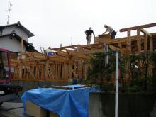 むかいやま建て方1