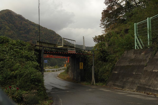 RoadJapan　日本の道路、昭和の旧道を巡る旅-R148_23_旧橋手前