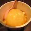 花畑牧場カフェのホットキャラメル・アイスクリームの画像