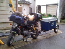 ゴリラで京都に出発 手ブログ 原付バイクでのキャンプツーリングとか工作の記録とか