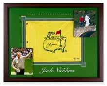 ジャック・ニクラウス 直筆サイン2005 Mastersピンフラッグ | アッパー