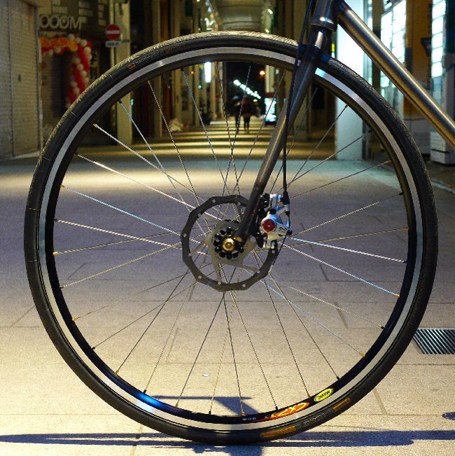 :: U :: 自転車改造計画-disc brake tezone