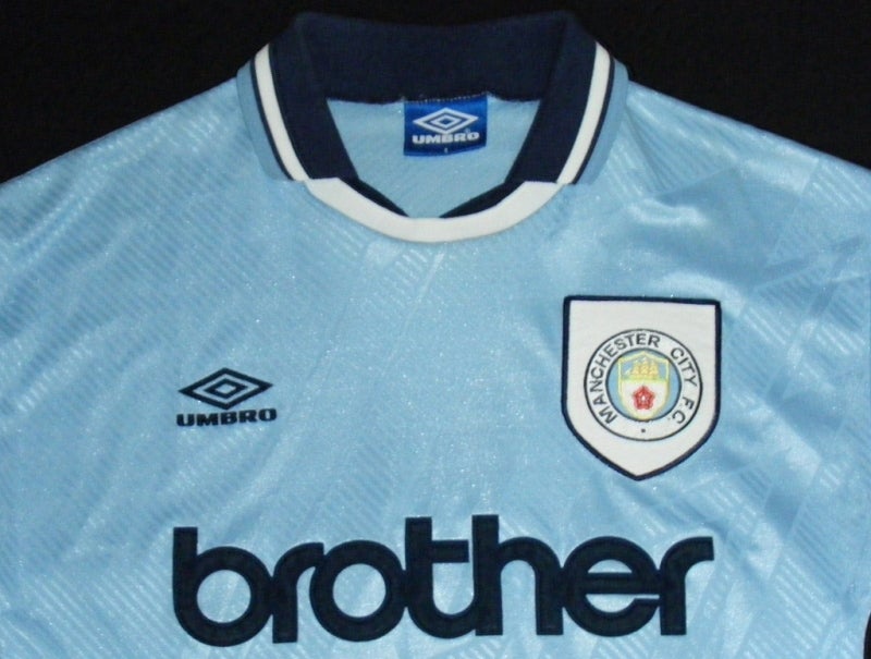 UMBRO Manchester City 93-95(H) | サッカーユニフォームコレクション＠マニア向け～ Football Shirts  Collection in Japan