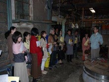 酒米石川門のブログ-酒蔵めぐりの様子