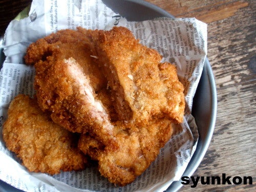 簡単カフェごはん 卵不使用 豚こま切れ肉で一口トンカツ定食 山本ゆりオフィシャルブログ 含み笑いのカフェごはん Syunkon Powered By Ameba