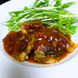 鯖の和風チリソース
