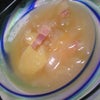 夜ご飯 オニオンスープの画像